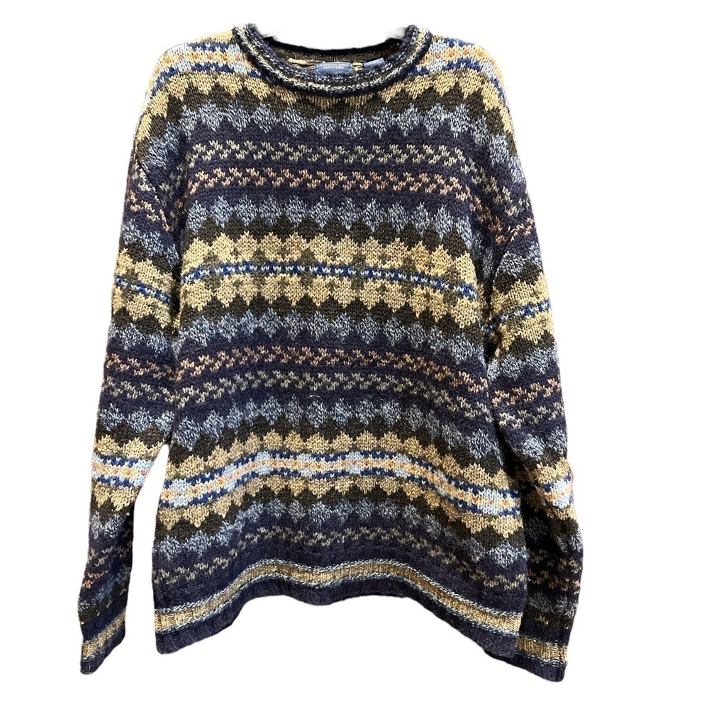 American eagle limited edition 90% wool 10% silk Vintage Retro Crewneck Sweater